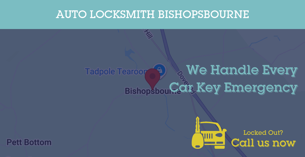 Auto Locksmith Services in Bishopsbourne - CT postcode
