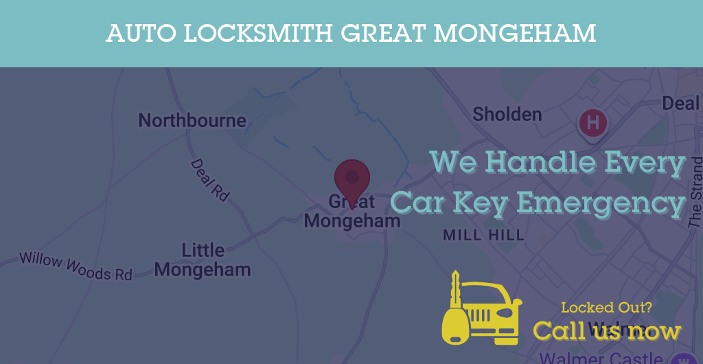 Auto Locksmith Services in Great Mongeham - CT postcode