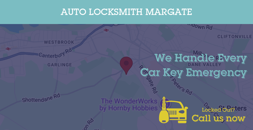 Auto Locksmith Services in Margate - CT postcode