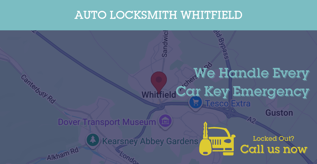 Auto Locksmith Services in Whitfield - CT postcode